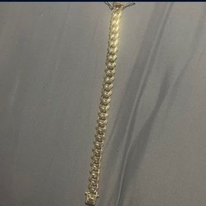 14k 8inch gold bracelet